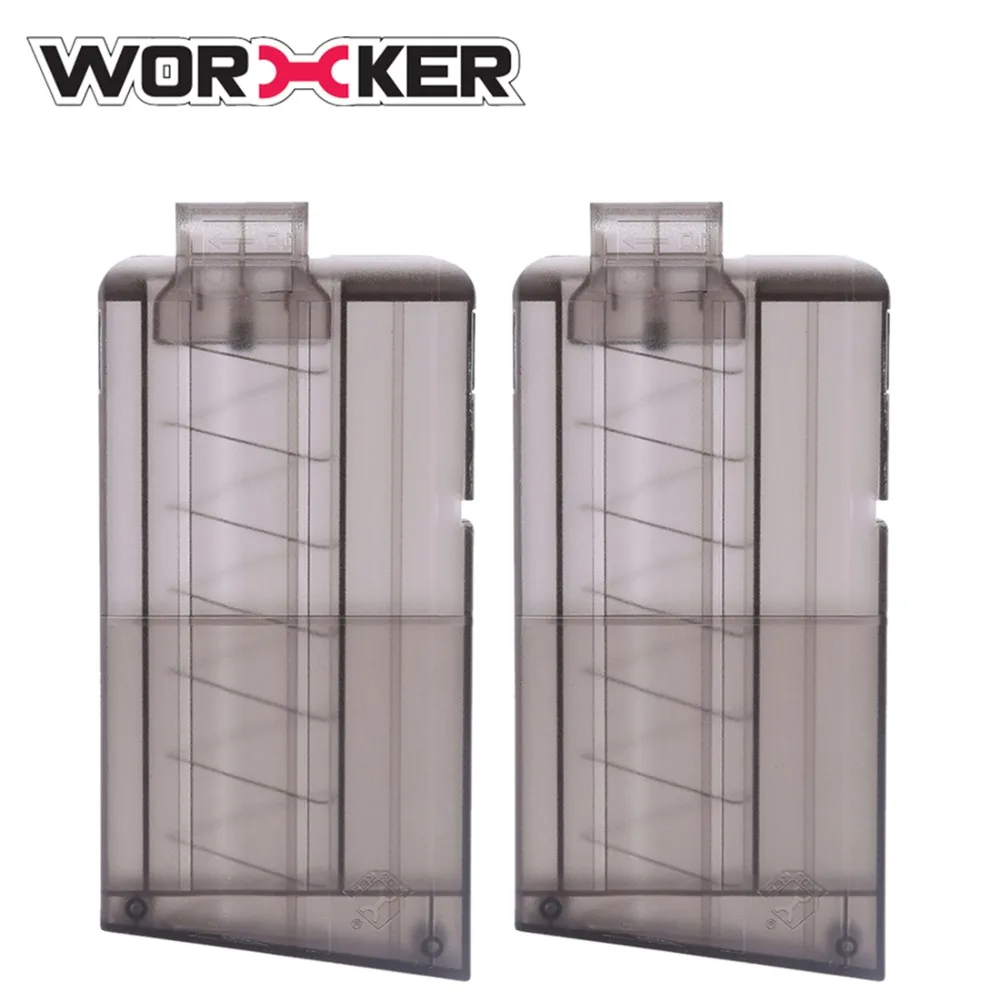 

Worker 2PCS Bullet Clip Set 10 Short Bullets Ammo Cartridge Magazine Clip Tactical Short Bullet Clip for Nerf