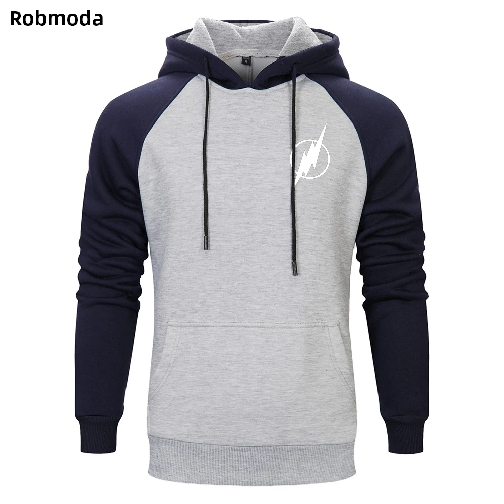 

The BIG BANG Theory the flash print women and men Raglan hoodies Sweatshirts Torankusu hooded Streetwear Sportswear Mens
