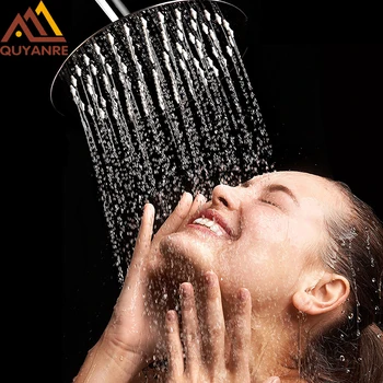 

Free Shipping Chrome Finish Solid Brass Shower Head Over-head Shower Sprayer Top Shower Head
