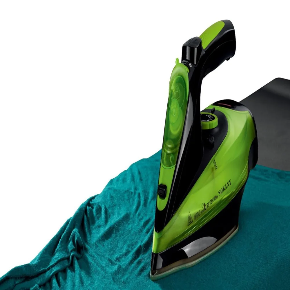 SOARIN мини Электрический паровой утюг для Одежды Утюг с 3 зубчатой Опорной пластиной Складной ручной Flatiron для домашнего путешествия