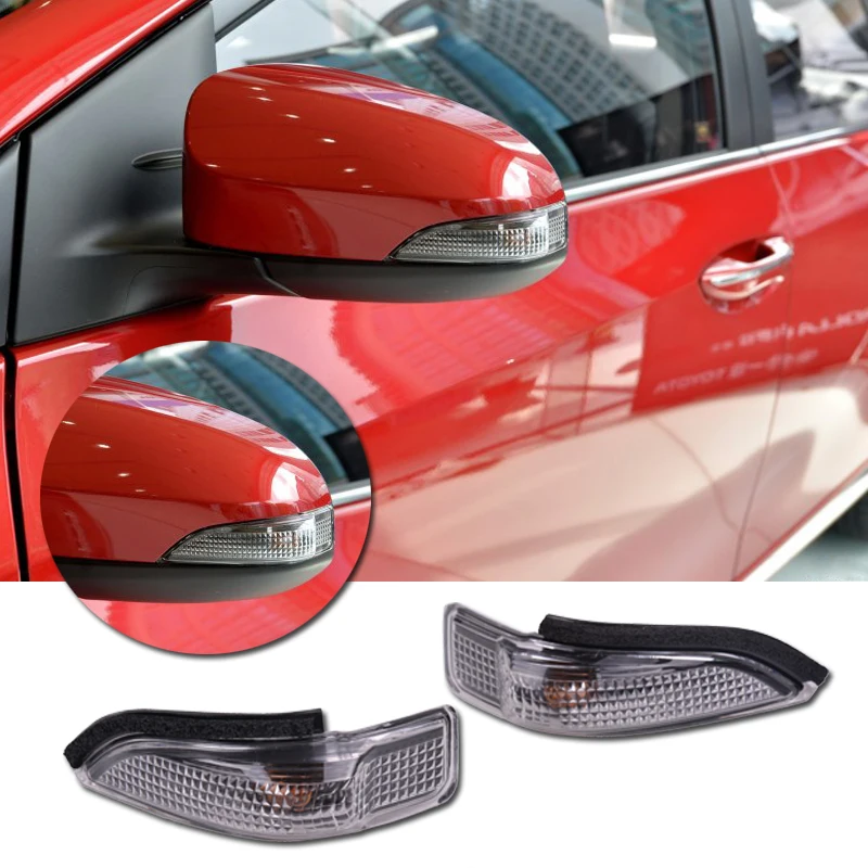 

CAPQX Rearview Mirror Turn Signal light Lamp Blink 81740-52050 For YARIS,PRIUS C,YARIS/VIOS/LIMO,COROLLA ALTIS, EZ,CAMRY