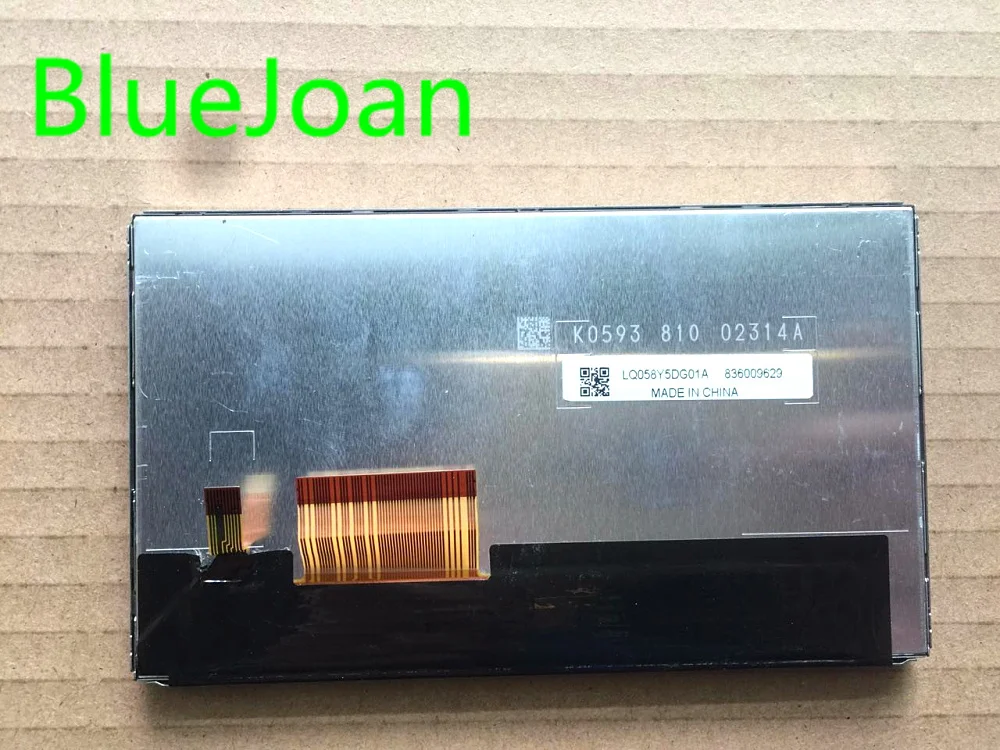 Оригинальный ЖК-дисплей 5 8 дюйма LQ058Y5DG01 LQ058Y5DG01A экранная панель для автомобиля