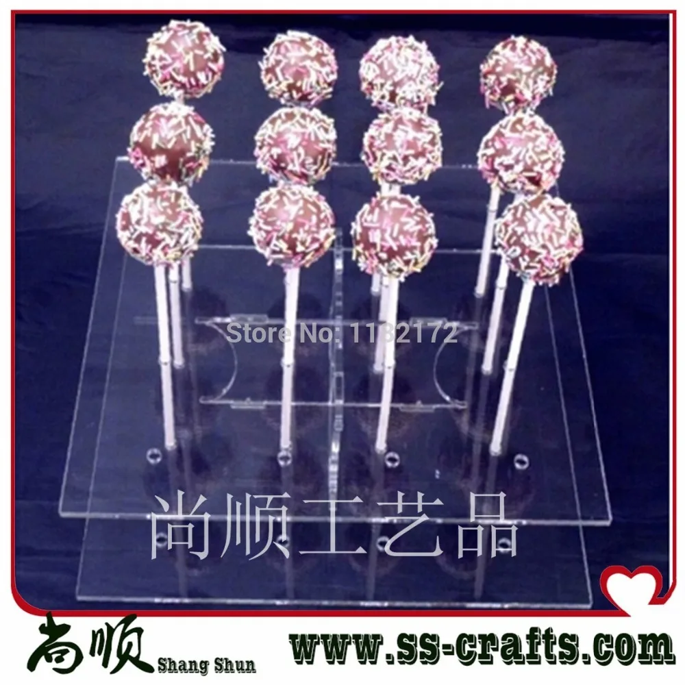 

Cake pop Display /Stand/Hodler/Base/Shelf Lollipop Display/Stand acrylic material 1 piece