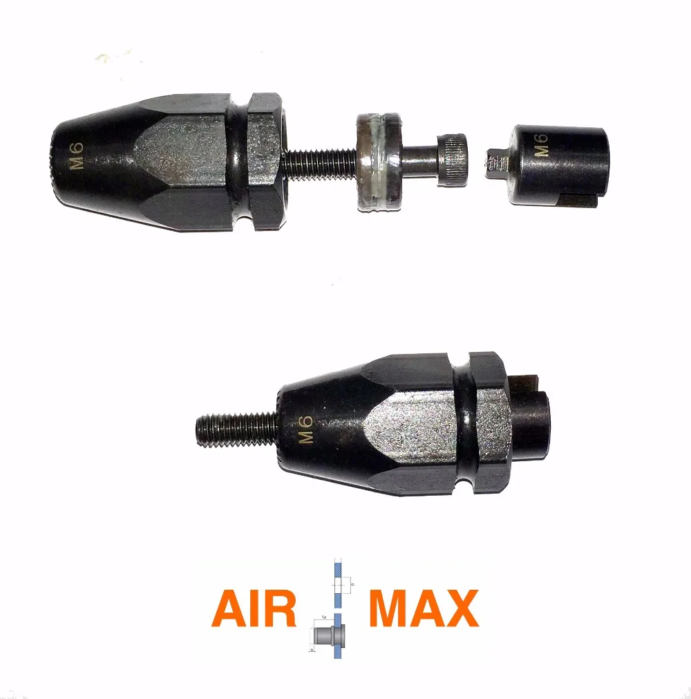 

M4-M12 Nosepiece part set for air pull-setter, nose assembly (not include the customs tax)