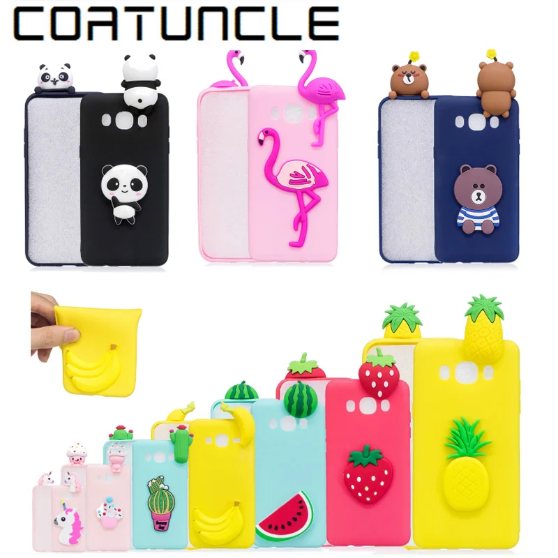 

COATUNCLE Soft TPU Phone Case sFor Samsung galaxy J7 2016 3D Silicon Dolls Toys Cartoon Cover For Fundas Samsung J7 2016 Case