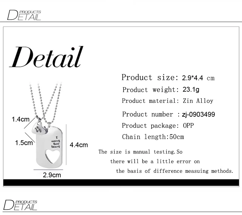 Я несу вам сердце со мной романтические 2 шт любовь подарок сердце отрезать кулон ожерелье Пара свадебный подарок для мужчины и жены