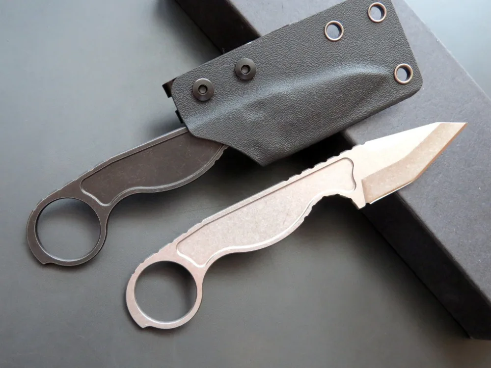 Eafengrow C1101 прямой нож для мытья камня лезвие для поверхности ANT D2 стальной инструмент охотничий нож Открытый походный Нож EDC