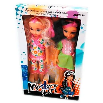 

Pack 2 dolls with lights and sound