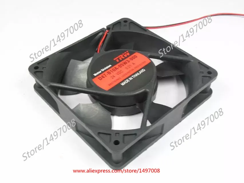 NMB MAT D47 B10A 05W3 000 DC 24V 0.21A 2 проводной 120X120X25mm Сервер вентилятор охлаждения|square fan|server