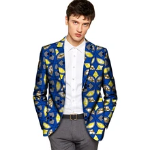 Модные мужские костюмы с принтом в африканском стиле, нарядные блейзеры в африканском стиле, мужские блейзеры в африканском стиле