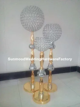 

luxury crystal beaded wedding aisle decor for wedding decoration