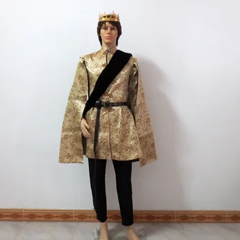 

Game of Thrones Costume Joffrey Baratheon Christmas Party Halloween Uniform Outfit Cosplay Costume Customize Any Size