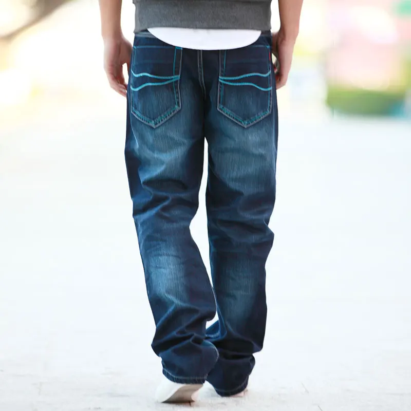 Very big size Free shipping Nostalgic retro men's stone wash plus size Vintage clothing