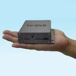 Два канала видео вход TC-DVR Мини безопасности DVR-SD карт Запись, Дистанционное управление