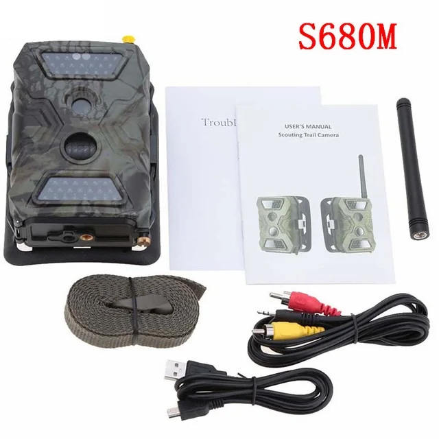 Охотничья камера для фото ловушек S680M 940NM 12MP HD 1080P Trail Camera MMS GPRS SMTP GSM ночное видение