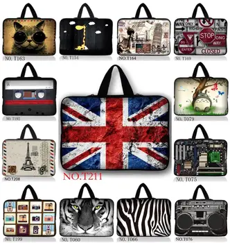 

Neoprene Laptop Sleeve Bag Case Cover +Hide Handle For 15" 15.4"15.6" 13" 3.3" 11.6" 10.1" 9.7" 14" Laptop PC Computer