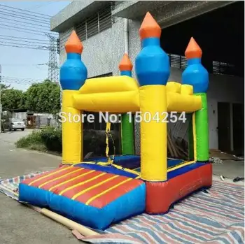 

high quality PVC tarpulin mini inflatable bouncer wonderful for kids for fun toy free shipping