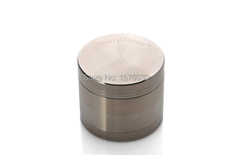 Top Brands Hot Sale 4-layer High Quality Metal Smoking Hand Crank Herb Tobacco Grinder Vibration Grinders 4 Colors Free Shipping 9
