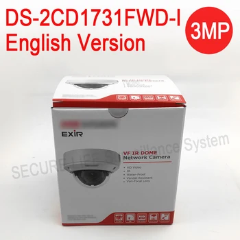 

English version DS-2CD1731FWD-I replace DS-2CD2735F-IS 3MP dome IP Camera POE,network cctv camera varifocal lens H.264+