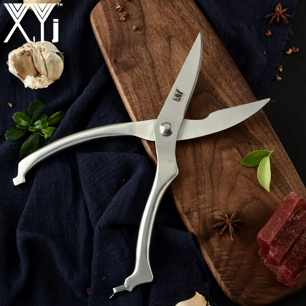 XYj кухонные ножницы для курицы утки рыбы костей резак птицы столовые приборы