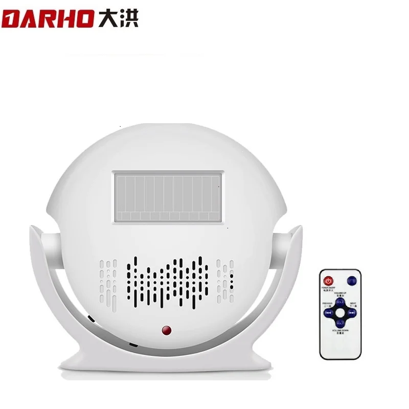Achat Darho PIR Infrarouge Activée Motion Sonnette Capteur Soutien Enregistrer La Voix Lecteur Pour Boutique Guest Visiteur De Voeux Bienvenue Alarme