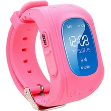 Smart watch q50 oled-bildschirm gps smartwatch sim armbanduhr smart kind mit sos location finder tracker für kind nachricht aufruf