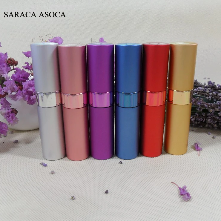 

Wholesale Glass And Aluminum Empty 15ml Spray Perfume Bottle Atomizer Small Refillable Bottle