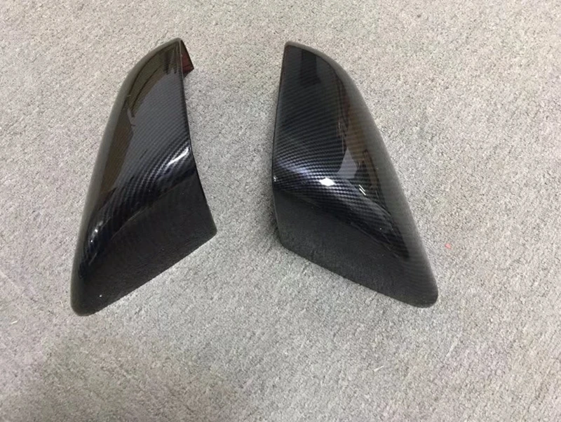 

MONTFORD ABS Plastic Side Rearview Door Mirror Cover Moldings Decoration 2Pcs/set Car Styling For Tesla Model X 2016 2017 2018