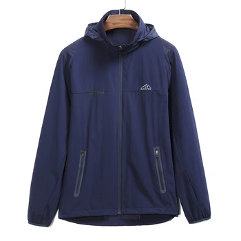 

Large size 8XL 7XL 2018 Spring Jackets Men's Coats Casual Hooded Mens Windbreaker Windproof Waterproof Brand Male Jackets