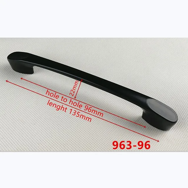 Best Price Zinc Alloy Black Cabinet Handles American style Kitchen Cupboard Door Pulls Drawer Knobs Fashion Furniture Handle B-963-96 Best Price Zinc Alloy Black Cabinet Handles American style Kitchen Cupboard Door Pulls Drawer Knobs Fashion Furniture Handle B-963-96