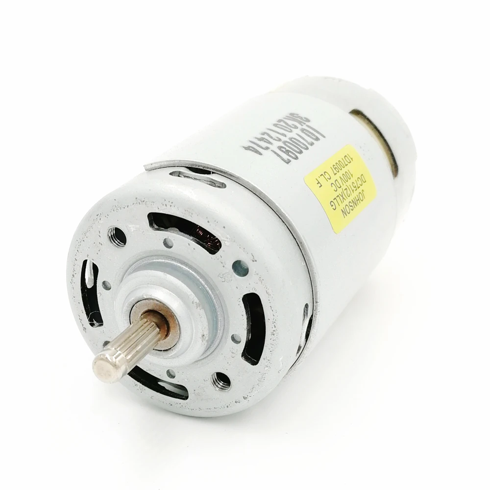 DC24V 120V 7512 миниатюрная компенсированная углеродная щетка с постоянным магнитом