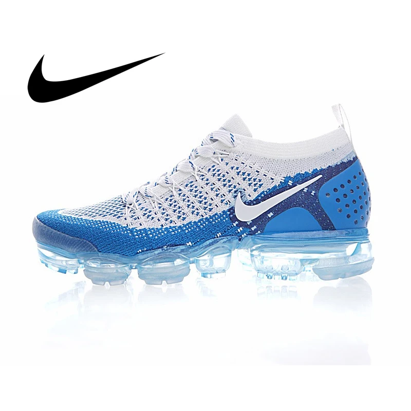 

Original Authentic NIKE AIR VAPORMAX FLYKNIT 2.0 Men's Running Shoes Breathable Outdoor Sports Shoes Durable Wearing 942842-104