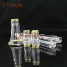 Акрил прозрачный bb-кларнет Золотой трубки тело кларнет часть+ рупором