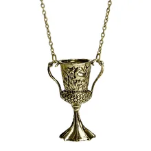 

Fashion Horcrux Switch Helge Hufflepuff Cup Necklace For Men & Women Jewelry Gifts B-0915