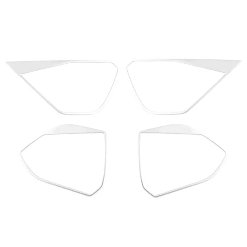 

For Peugeot 5008 Accessories Stainless Steel Car Door Speaker Decorative Ring Cover Car Styling Interior Chrome