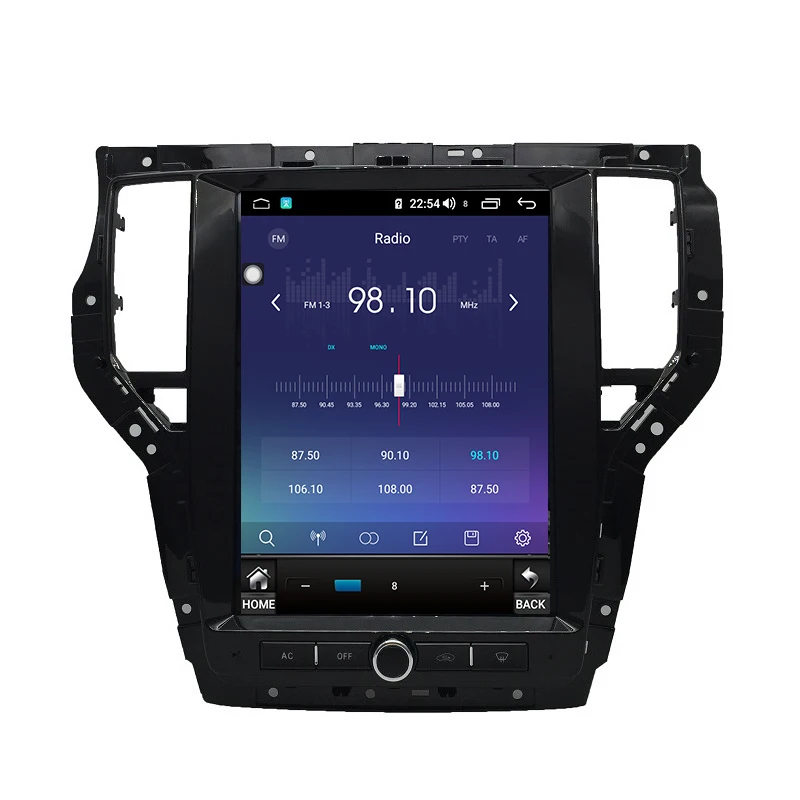 Excellent RX5 Android 8.1 4+64G tesla 12.1 inch IPS Screen handsfree radio multimedia car for 2016-2018 MG/Roewe RX5 3