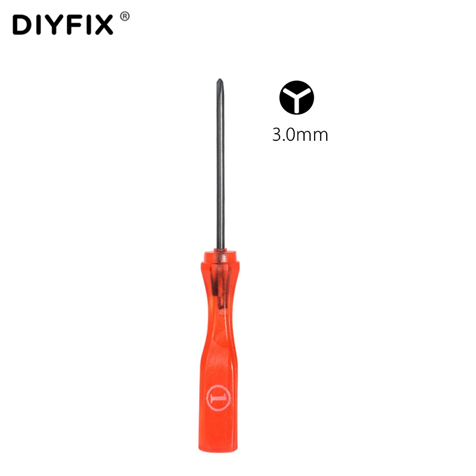 DIYFIX 3,0 мм Tri Wing Y1 отвертка Tri-point для nintendo wii DS Lite DS инструмент для ремонта и открытия для Apple MacBook батареи ноутбука