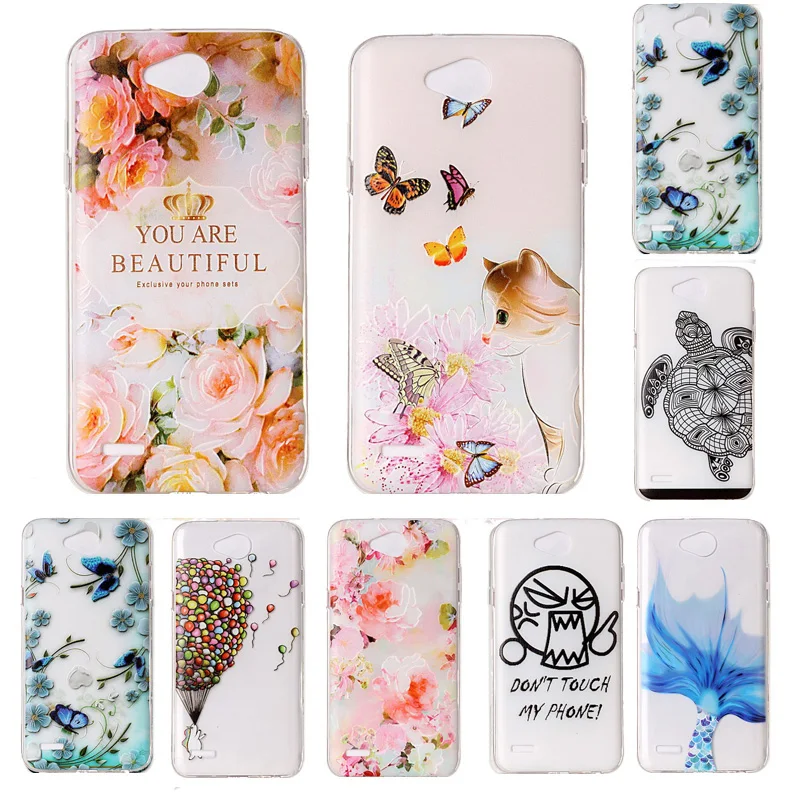 

Capa For LG X Power 2 Case 5.5" Cover 3D Flower Cartoon Soft TPU Phone Case For LG X Power2 XPower 2 M320 M320N Silicon Coque