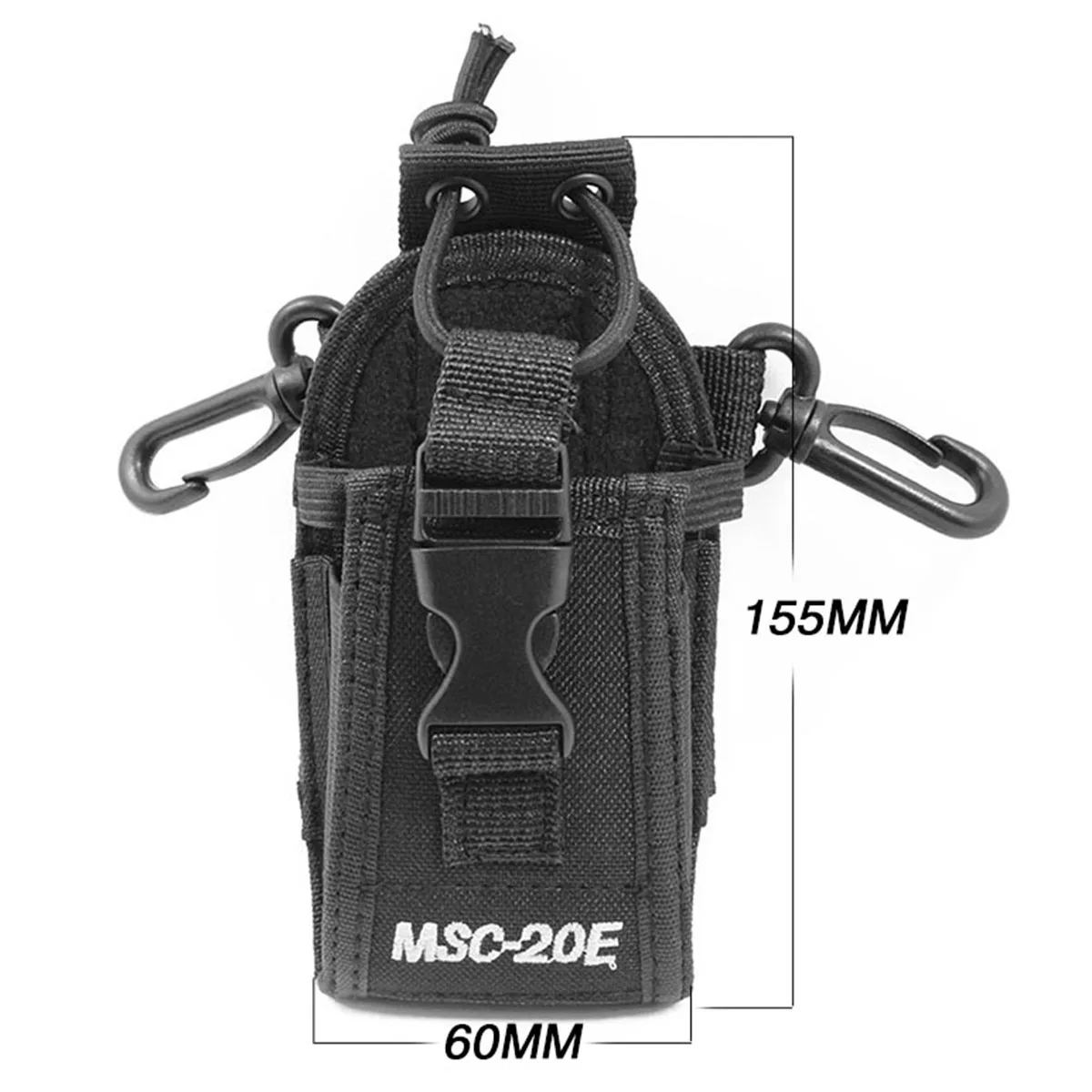 MSC-20E большой нейлоновый мешок сумка для переноски для BaoFeng UV-5R UV-82 UV-XR UV-9R плюс YAESU TYT WOUXUN Mototrola иди и болтай Walkie Talkie радио