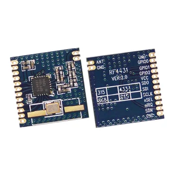 

G-NiceRF (10pcs/lot) RF4431-915 Embedded Low Cost Si4431 Wireless Transmitter and Receiver Module in 915MHz