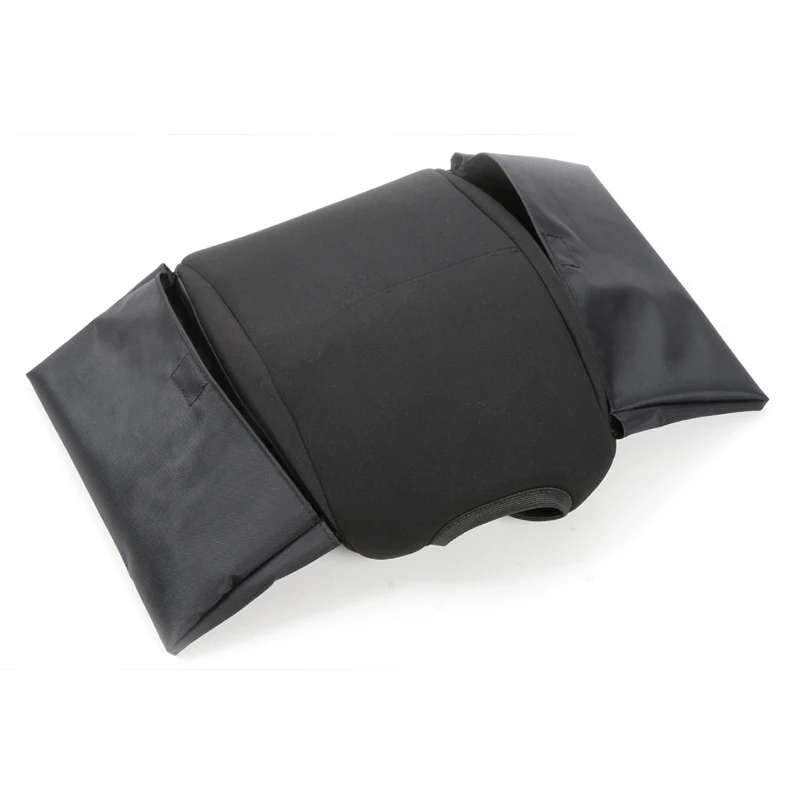 

Car Interior Central Armrest Box Cover Storage Container Cloth For 2007-2016 Jeep Wrangler Black Multifunction