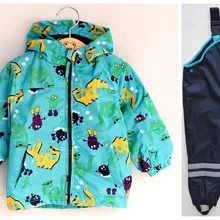 Прямые продажи Новая полная спортивная куртка унисекс на молнии с капюшоном Детский комплект ветрозащитные дышащие уличные и ремешки брюки