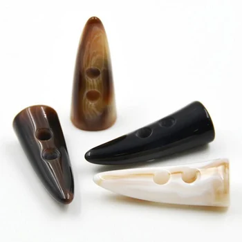 

100pcs solid color buttons sewing 2 holes resin ox horn plastic buttons children garments overcoat buttons for ladies clothes