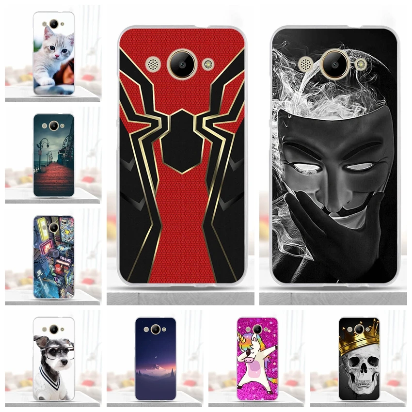 

Case for Huawei Y3 2017 Case Cover Silicone Fundas for Huawei Y3 2017 CRO-L22 Cover 3d Soft TPU Phone Coque For Huawei Y3 2018