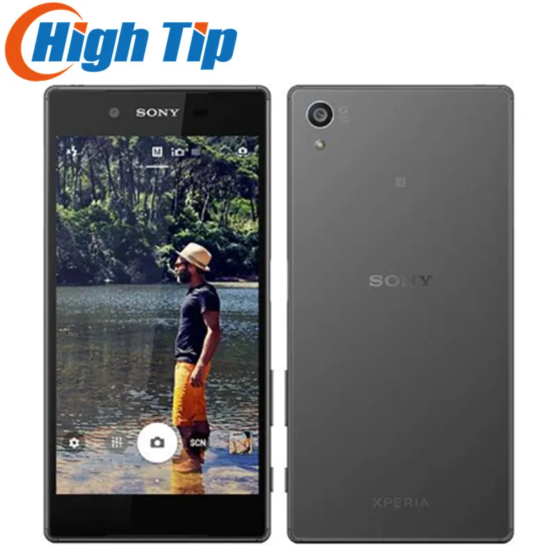 Оригинальный разблокированный Sony Xperia Z5 E6683 4G LTE Восьмиядерный 3 ГБ ОЗУ 32 Гб Две SIM