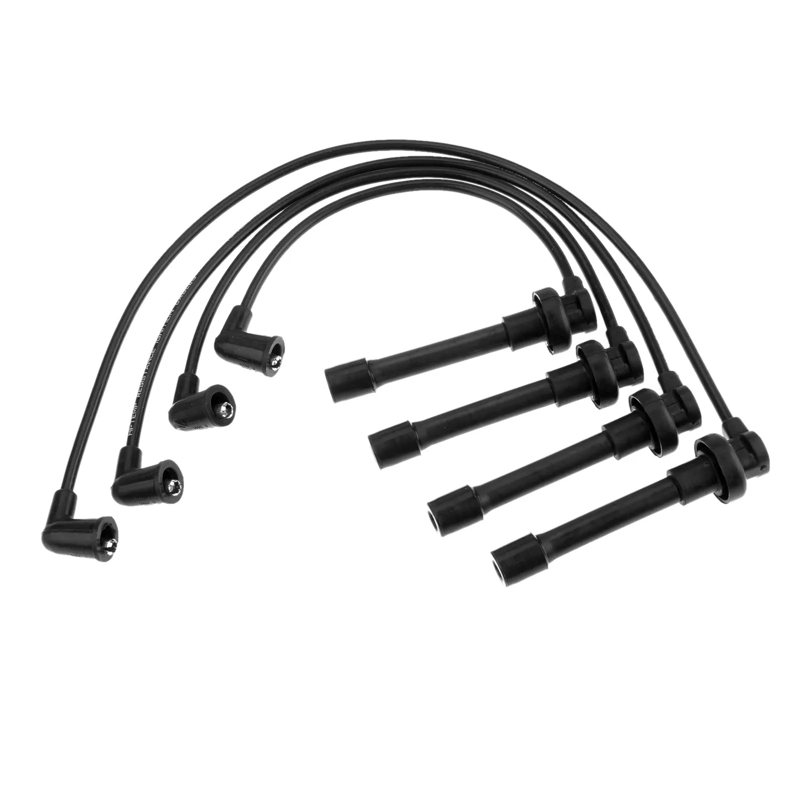 

4Pcs Ignition Wires Spark Plug Wire Cable Set 10.2mm For Honda forAcura Integra GSR B18C1 DOHC VTEC Engines 1994-2001