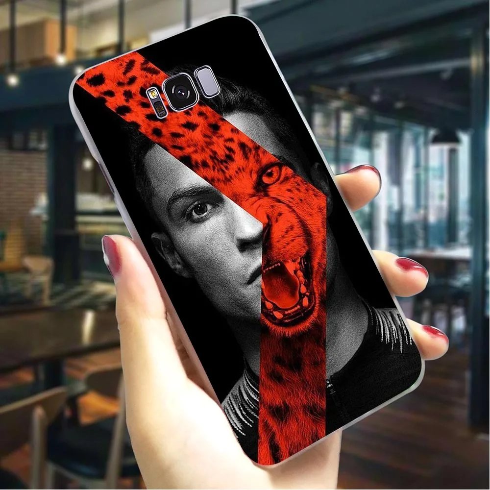 

CR7 Cristiano Ronaldo Hard Cover for Samsung Galaxy A5 2018 Protective Phone Case for Samsung Galaxy A5 A6 Plus A7 A8 Plus A9