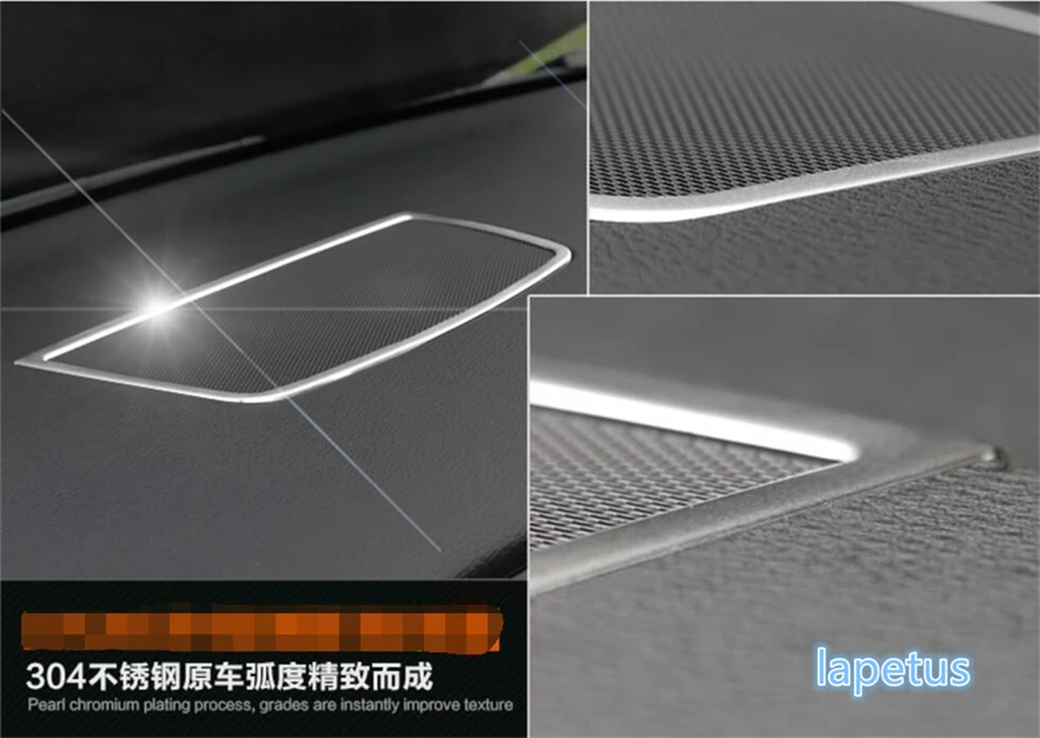 

For BMW X5 E70 2009 - 2013 / X6 E71 2010 - 2014 Central Control Stereo Speaker Audio Loudspeaker Molding Garnish Cover Trim 1Pcs