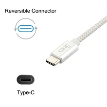 2m Aluminum Braided TypeA to USB-C 3A fast data charger Type C Cable for Macbook OnePlus2 LG V20 G6 G5 xiaomi mi5/6 S8 Meizu Mi5