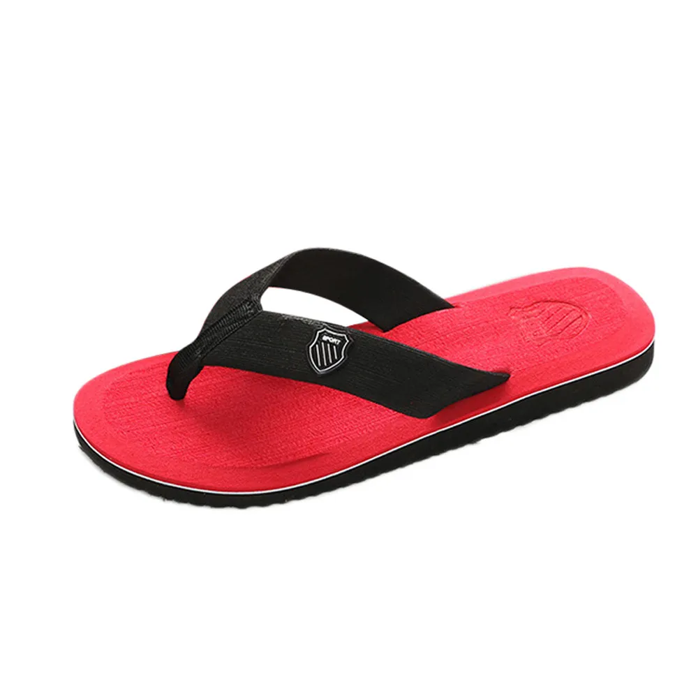 Men's Summer Flip-flops Slippers Beach Sandals Indoor&Outdoor Casual Shoes Fashion Summer Slipper Beach Sport Shoes